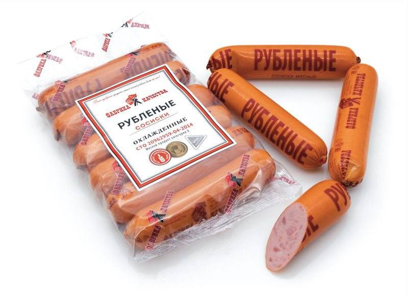 Сосиски рубленные (Фабрика качества)