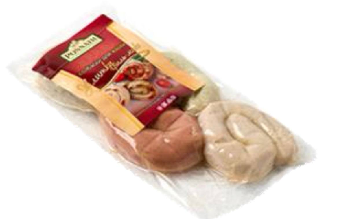 Колбаски для жарки "Улитка - гриль микс", 4 шт. х 50 гр., вес. (из 4 наим.)