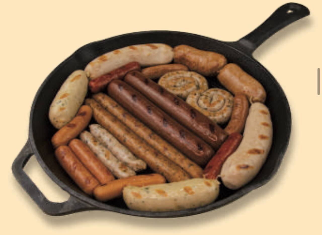 Ассорти колбасок для жарки и гриля "ПОННАТ", вес. (из 11 наим.)