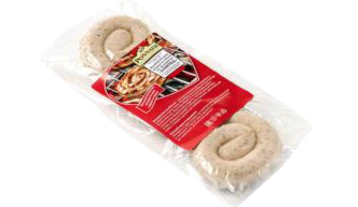 Колбаски для жарки и гриля "по-Баварски" - Улитка", 3 шт. х 50 гр., вес.